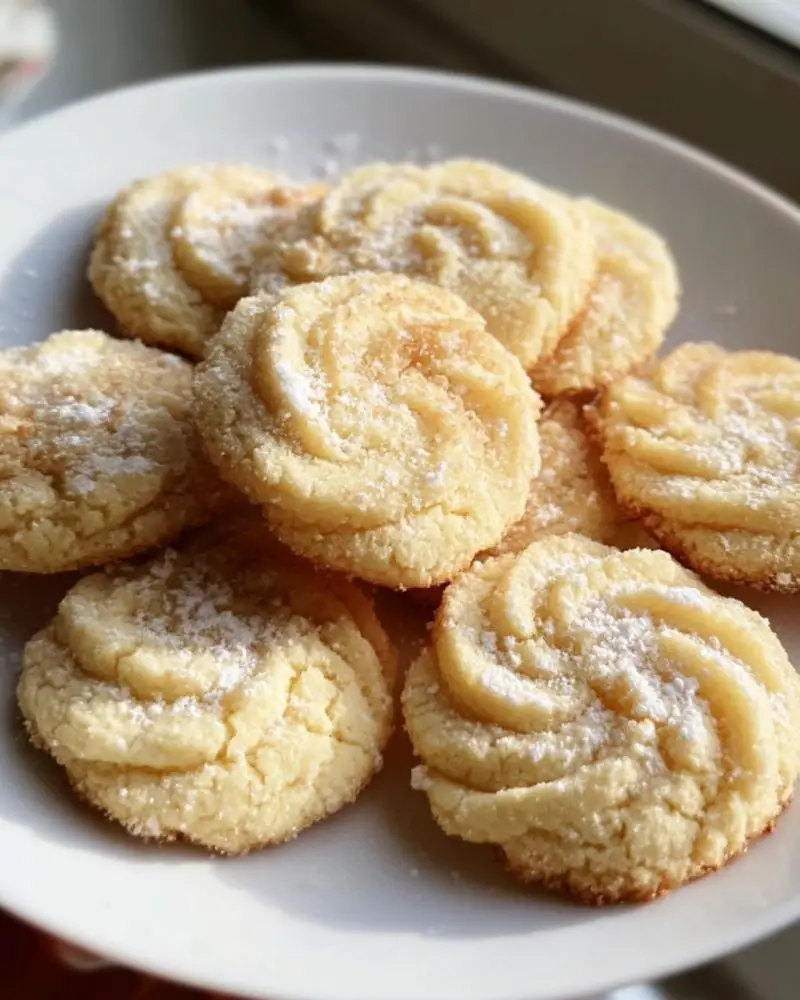 3-Ingredient Butter Cookies