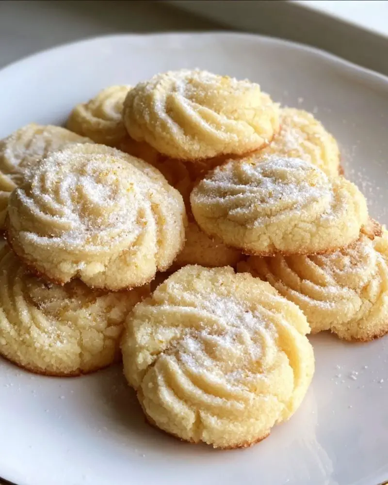 3-Ingredient Butter Cookies