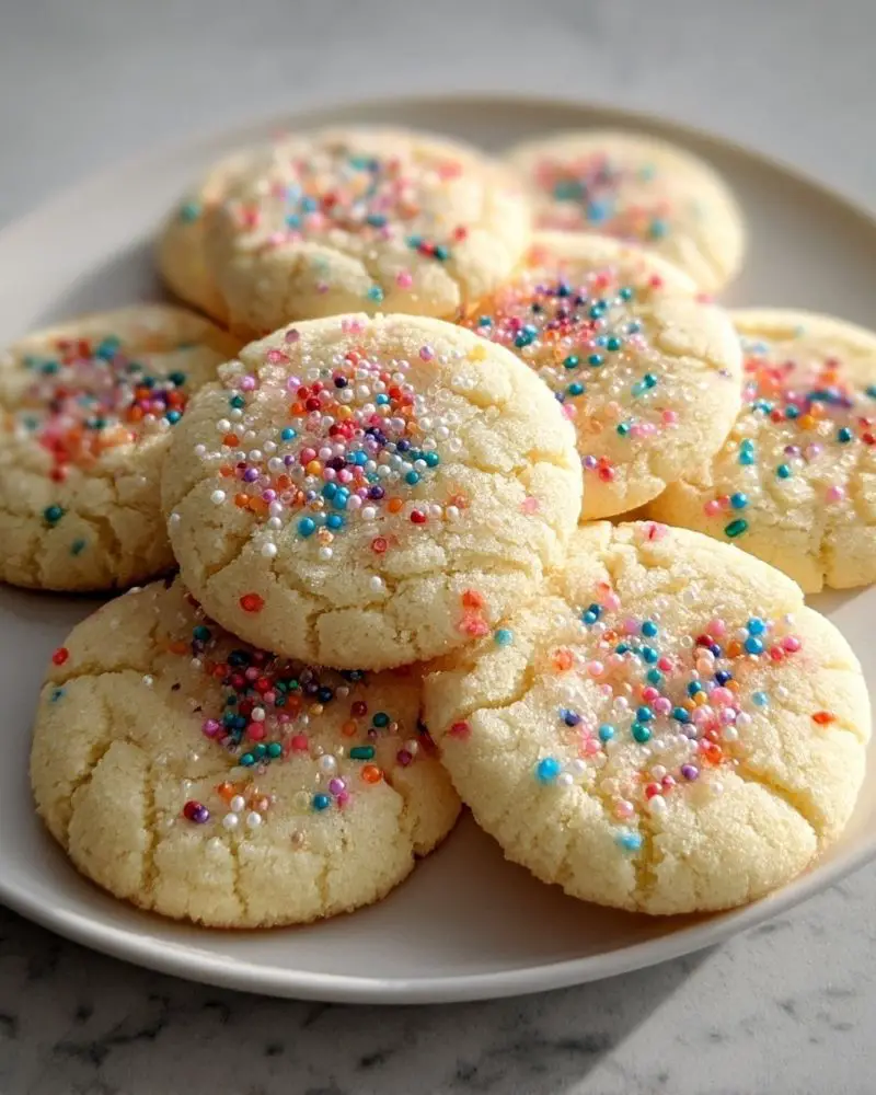 3-Ingredient Easy Sugar Cookies