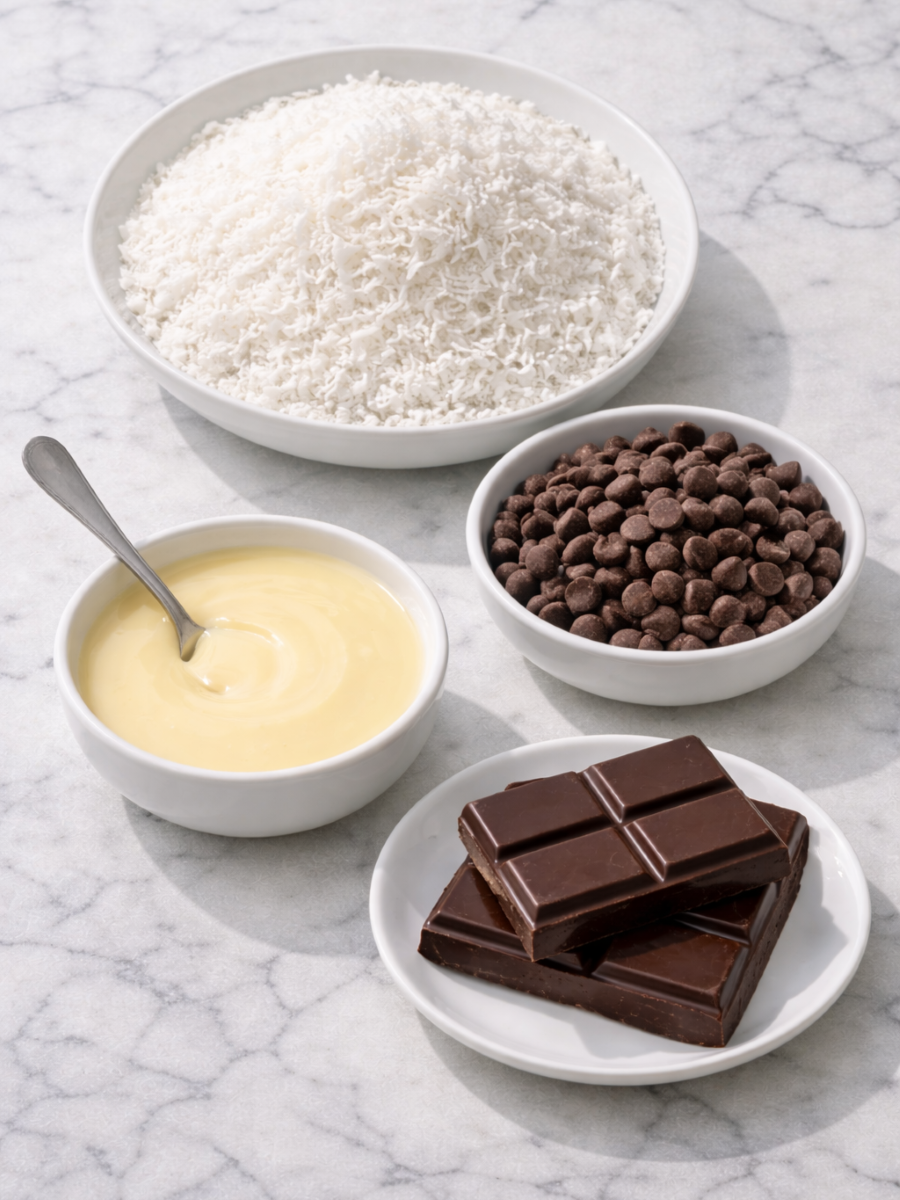 3-Ingredient Mounds Bar - Ingredients