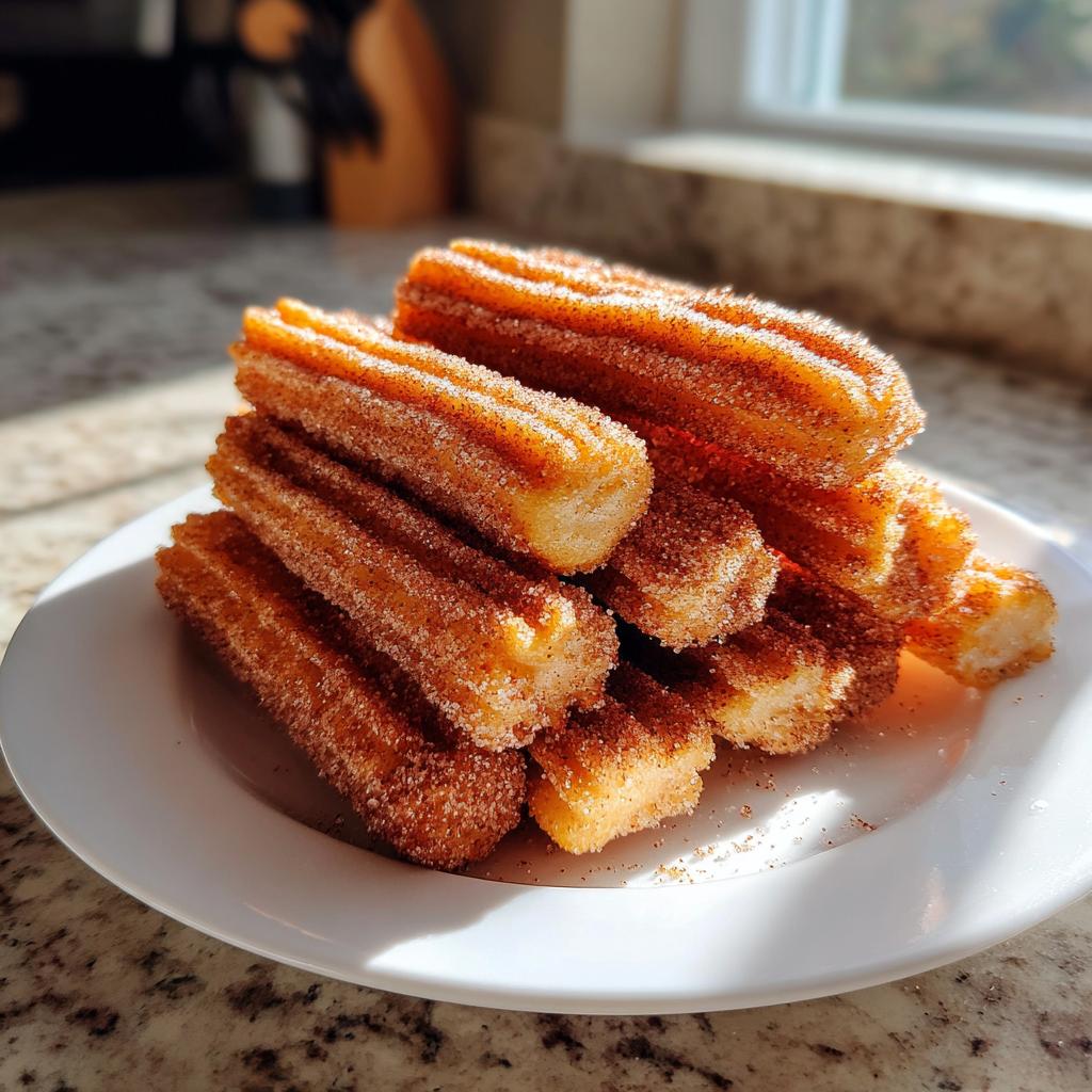 Air Fryer Churro Bites