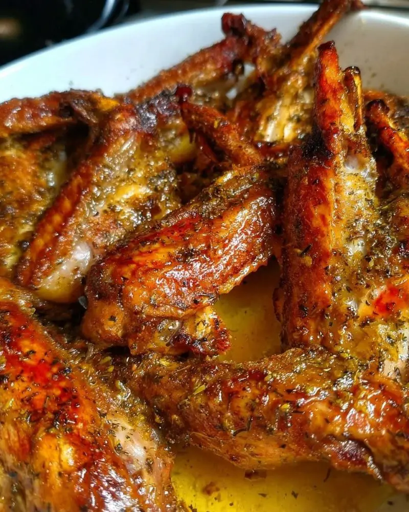 Baked Turkey Wings