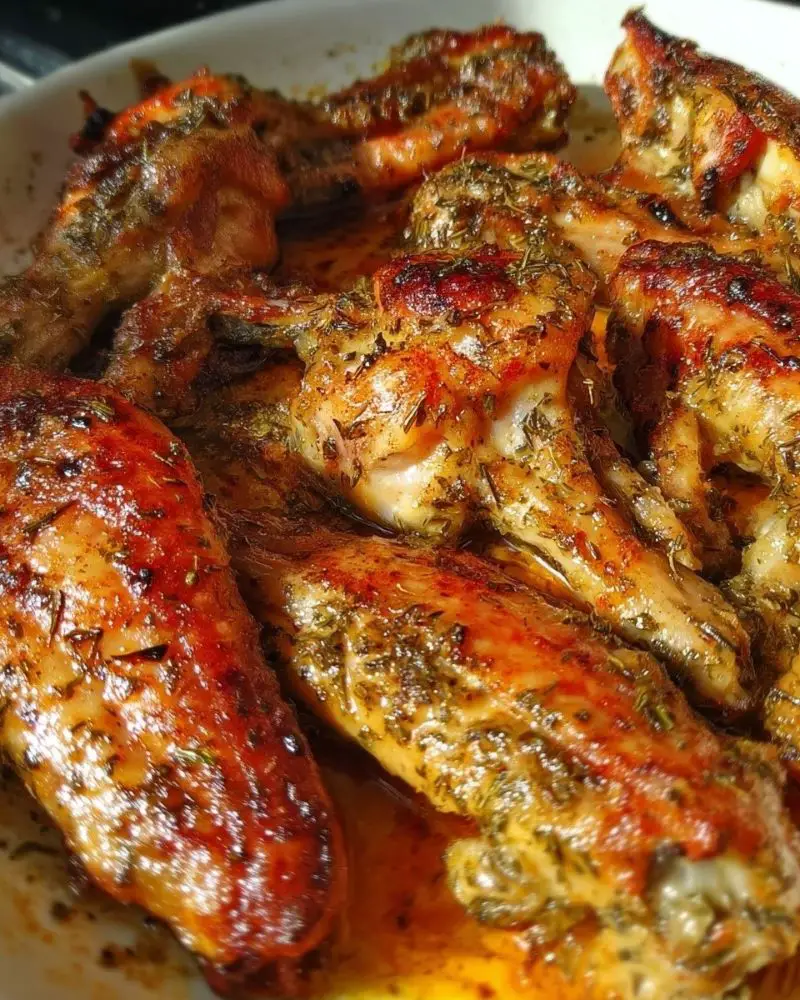 Baked Turkey Wings