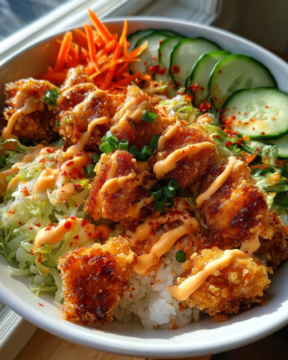 Bang Bang Chicken Bowl