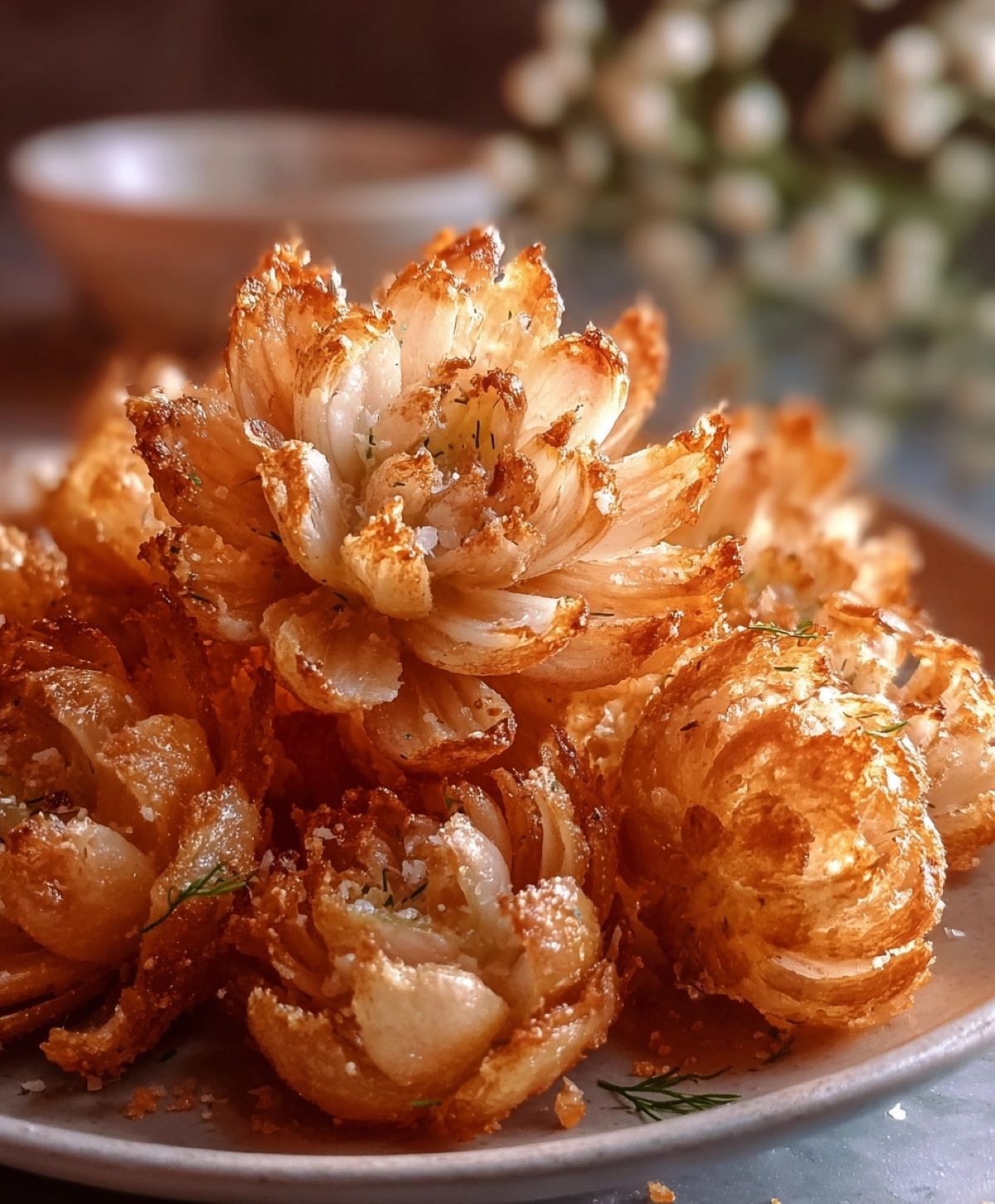 Bite-Sized Blooming Onions