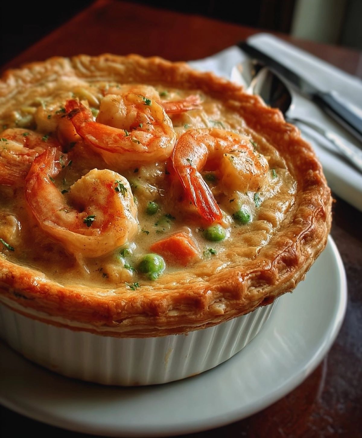 Cajun Seafood Pot Pie
