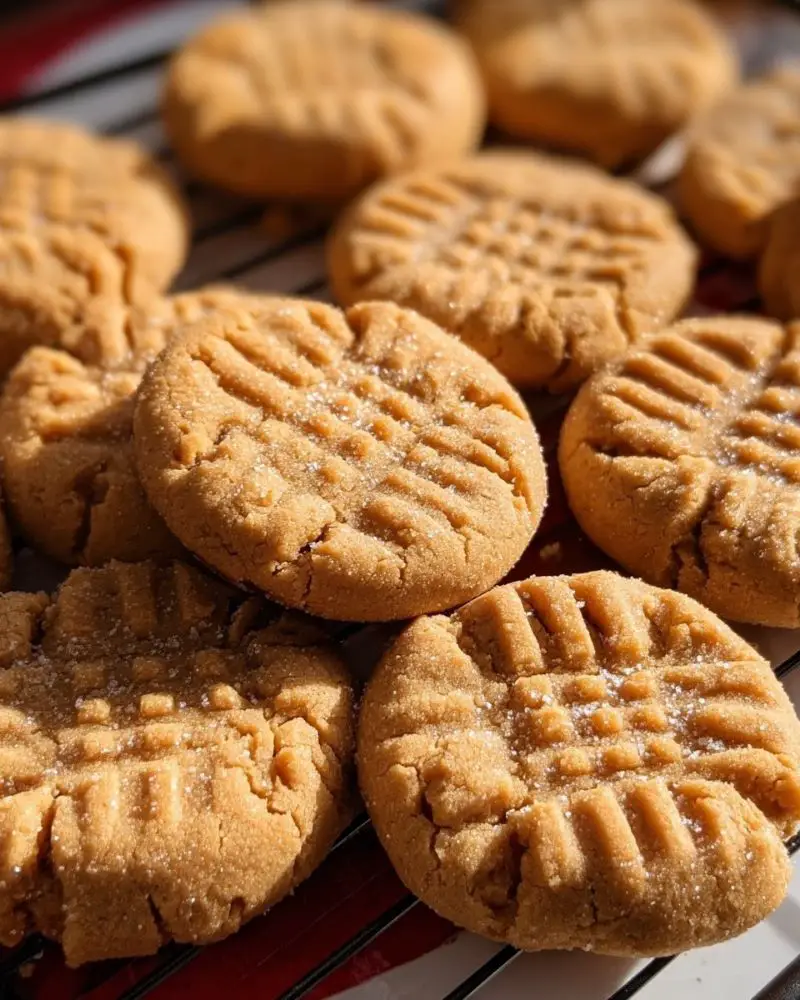 Cake Mix Peanut Butter Cookies