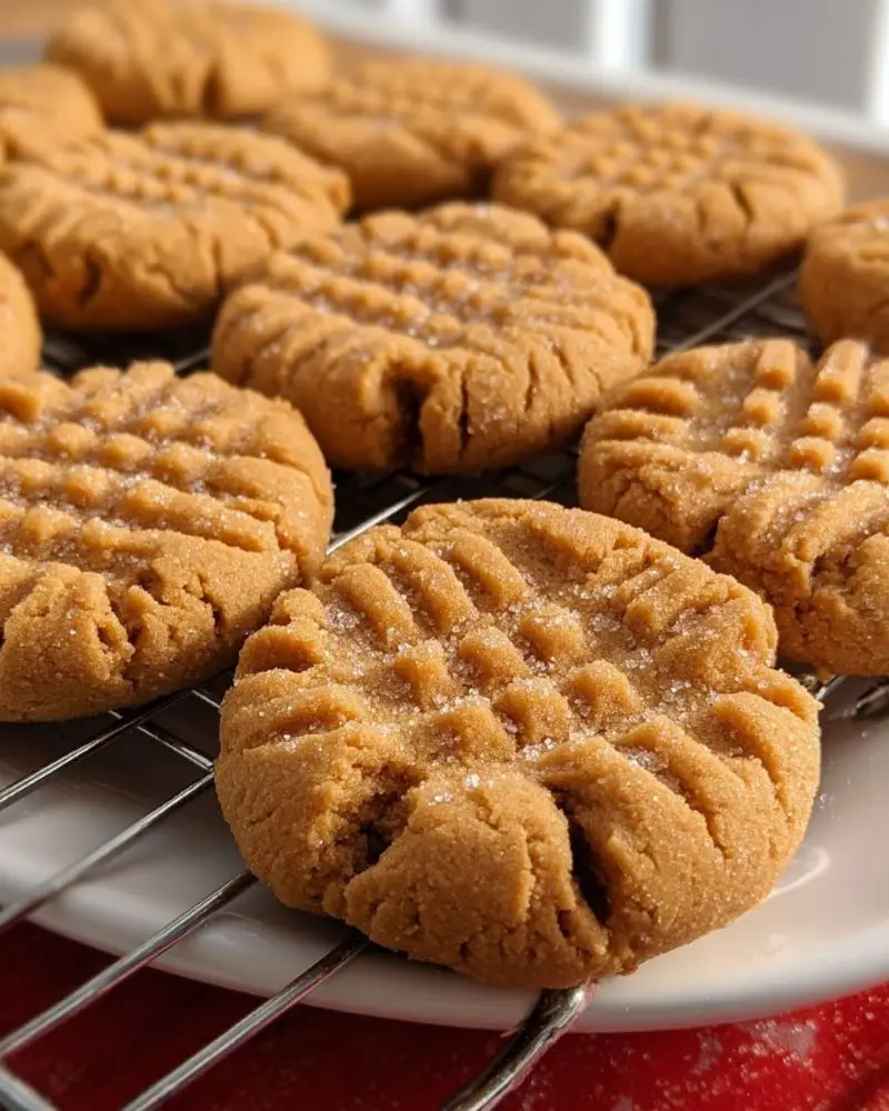 Cake Mix Peanut Butter Cookies