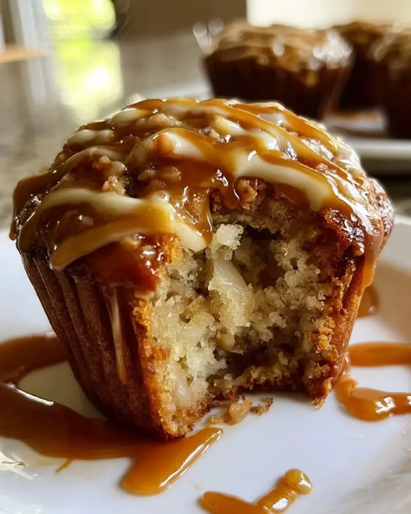 Caramel Apple Cupcakes