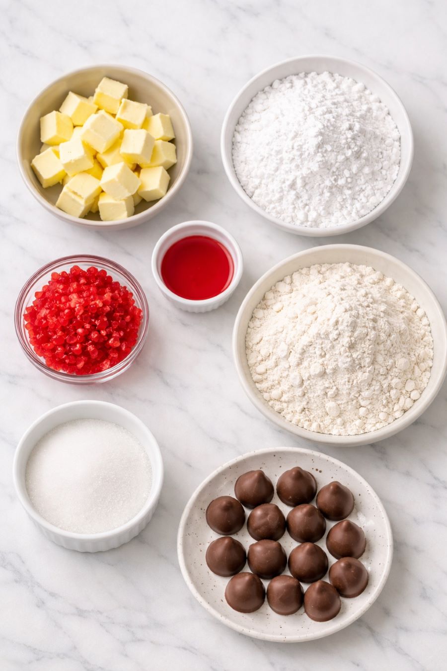 Cherry Blossom Cookies - Ingredients