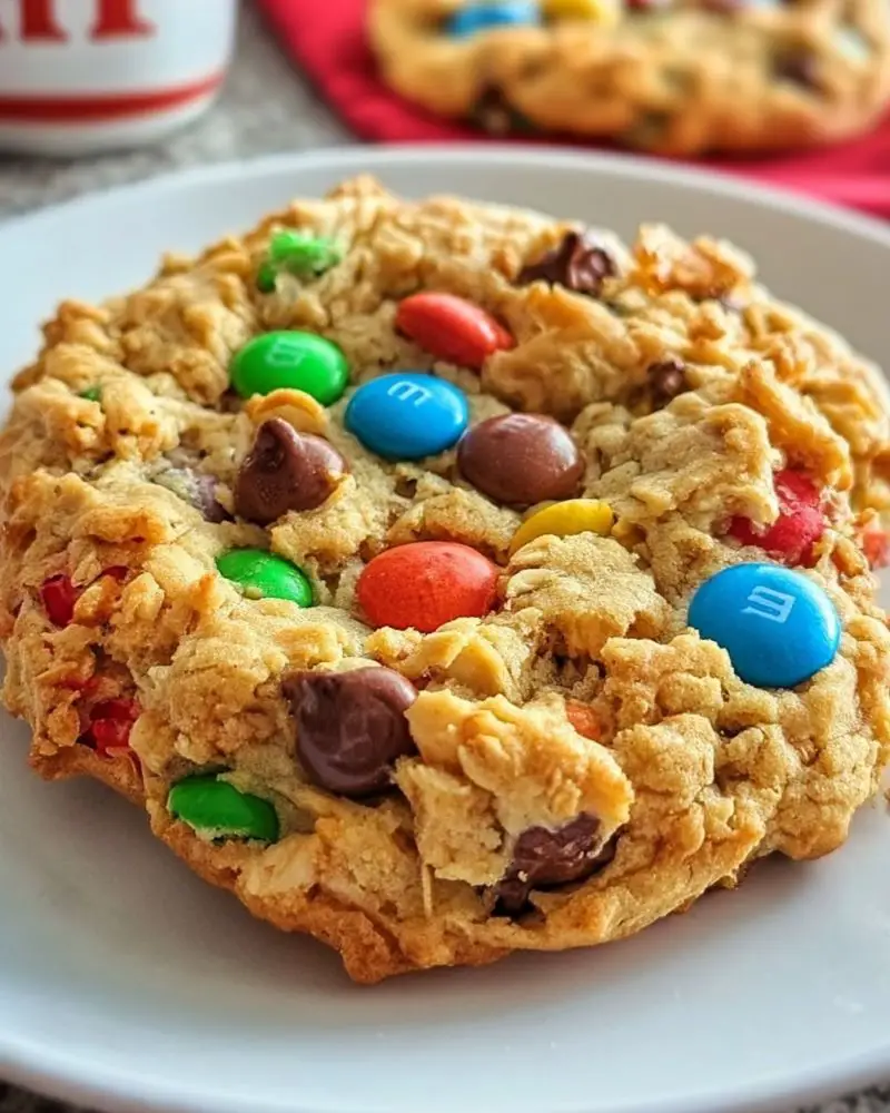 Chewy Monster Cookies