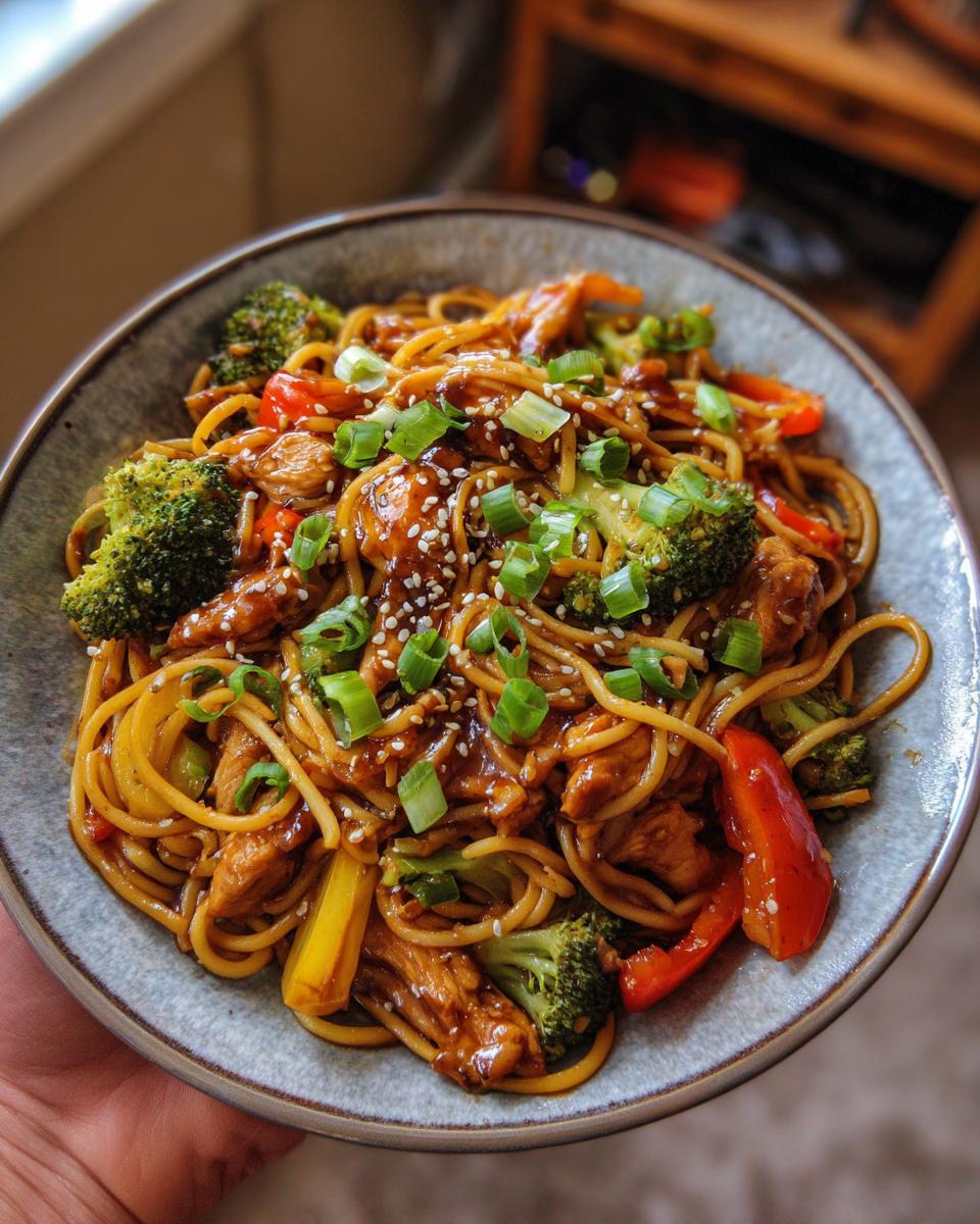 Chicken Teriyaki Noodles