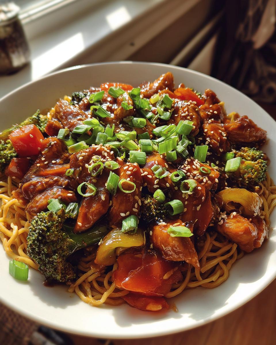 Chicken Teriyaki Noodles