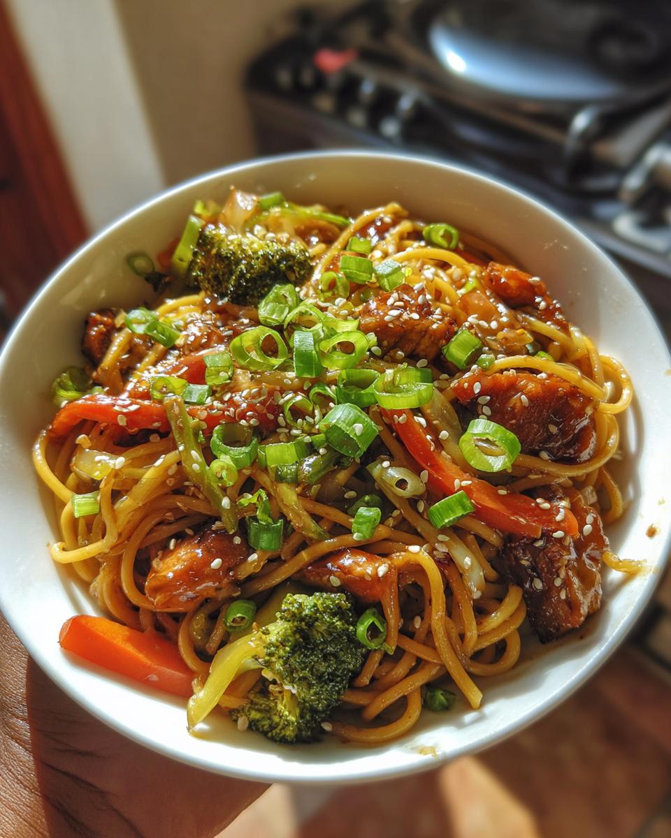 Chicken Teriyaki Noodles