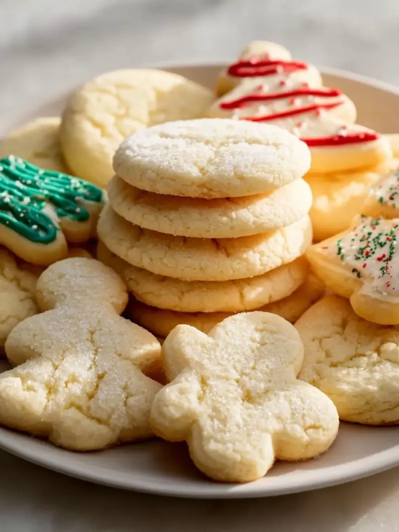 Christmas Sugar Cookies That Stay Soft