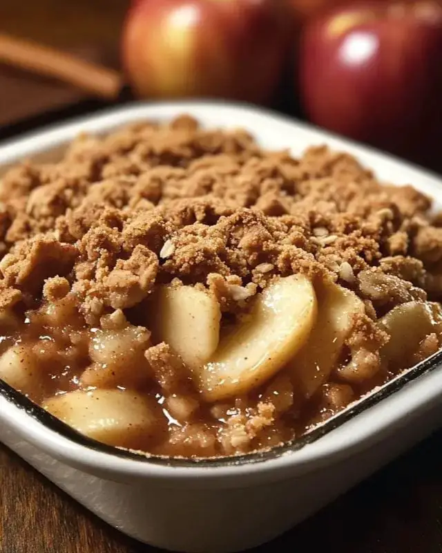 Cinnamon Apple Crisp