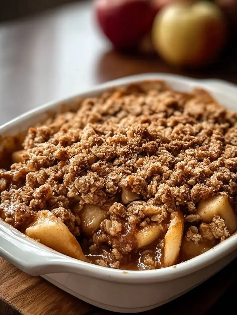 Cinnamon Apple Crisp