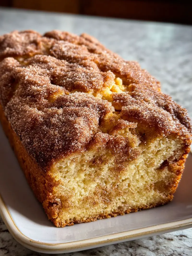Cinnamon Sugar Apple Loaf