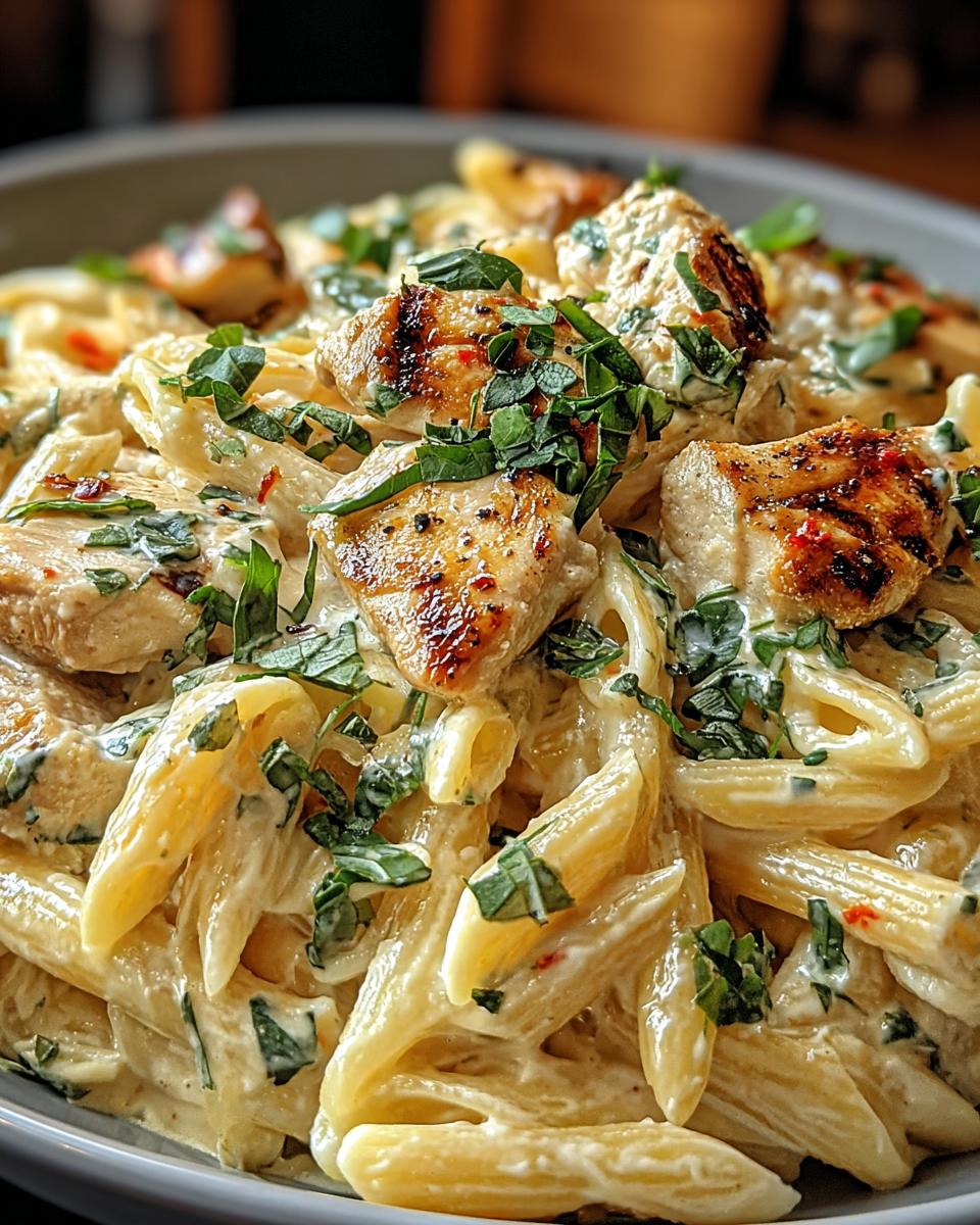 Creamy Ricotta Chicken Pasta
