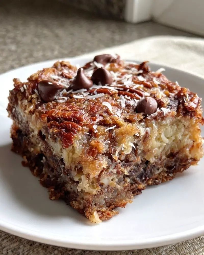 German Chocolate Dump Cake