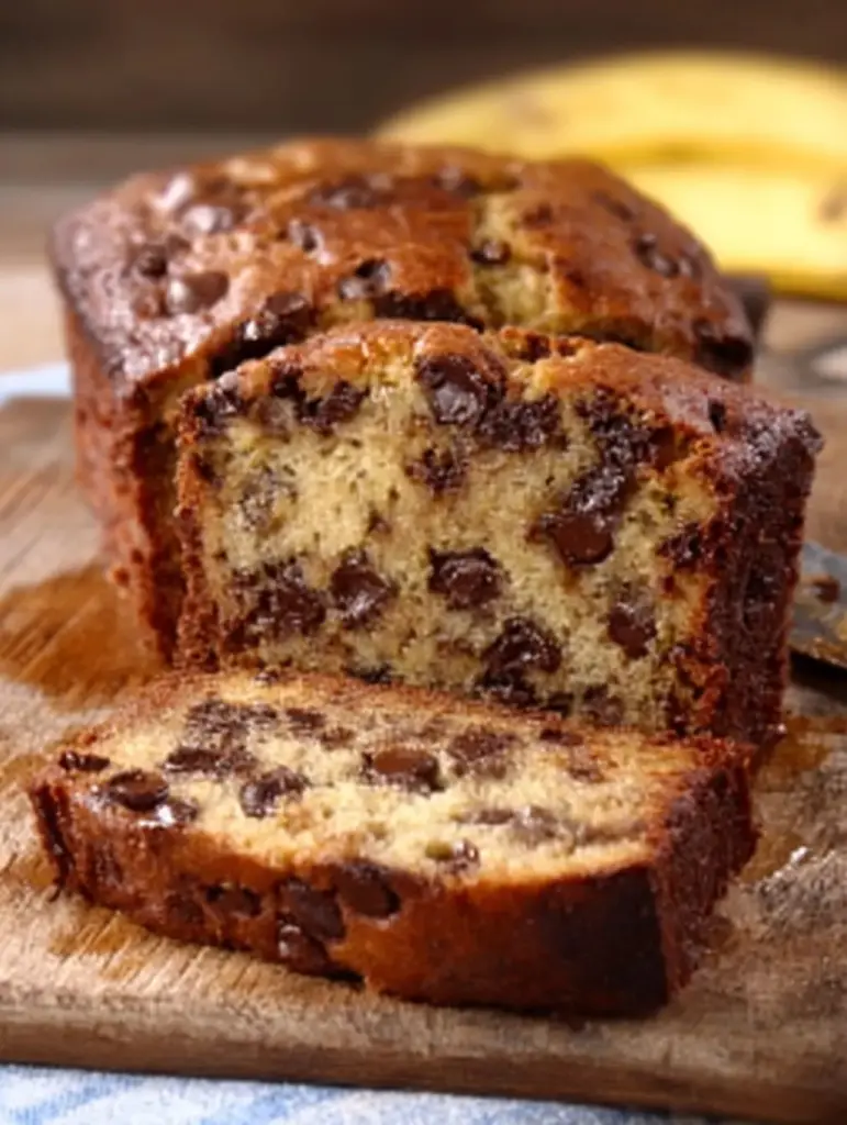 Grandma's Chocolate Chip Banana Bread