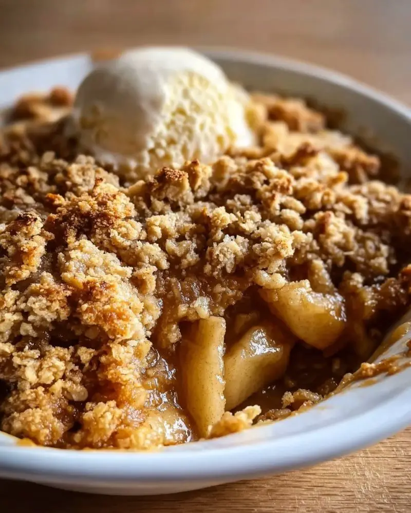Homemade Apple Crisp