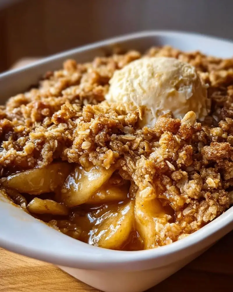 Homemade Apple Crisp