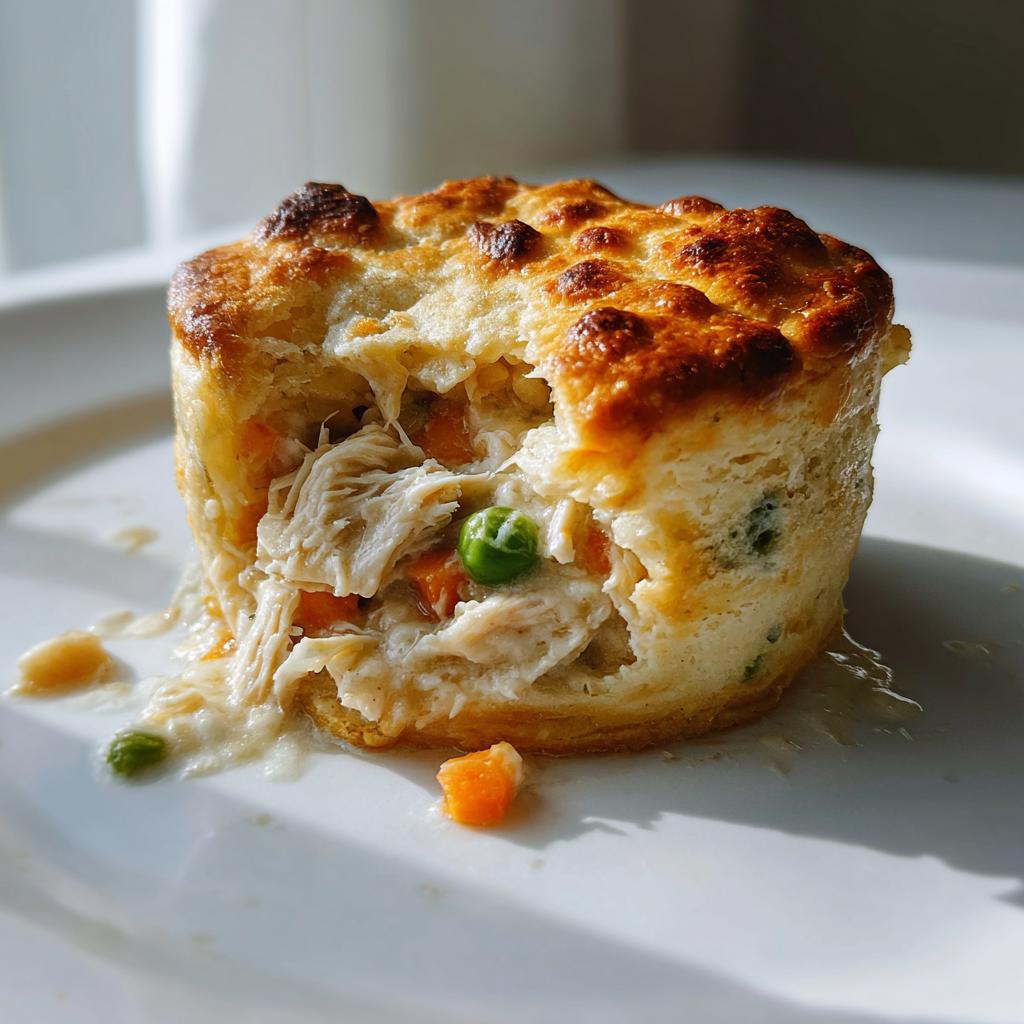 Mini chicken pot pies