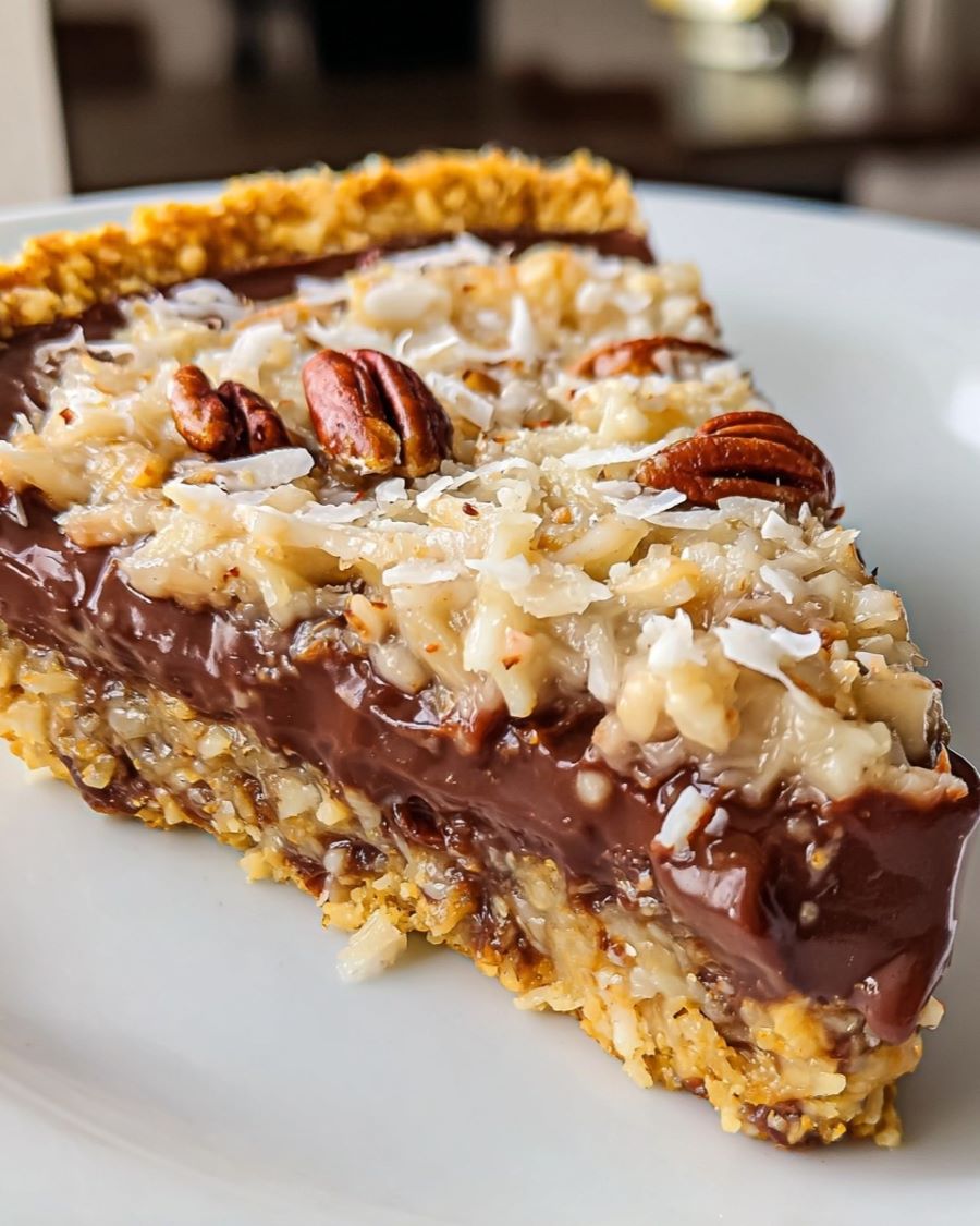 No-Bake German Chocolate Pie