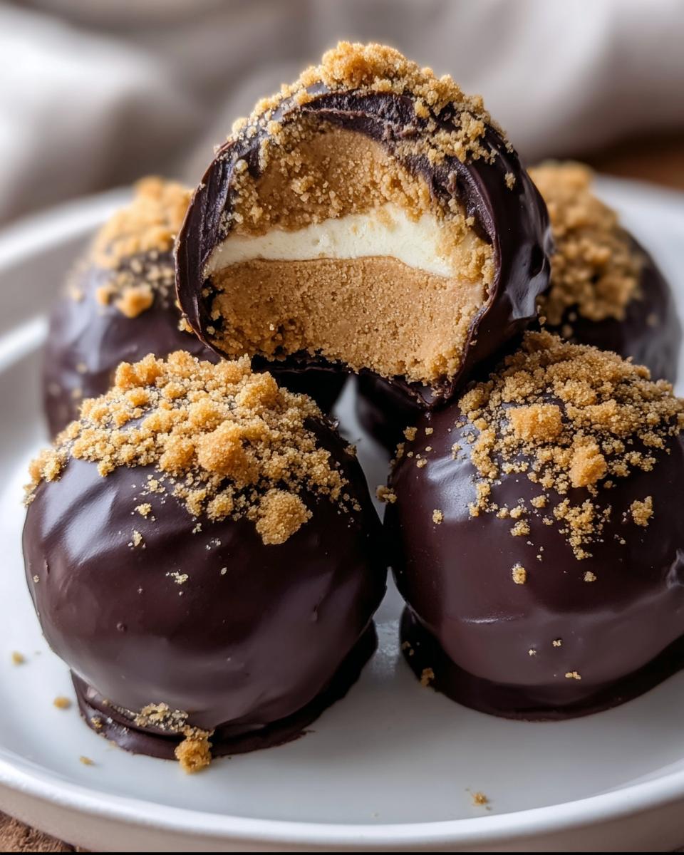 No-Bake Peanut Butter Cheesecake Balls