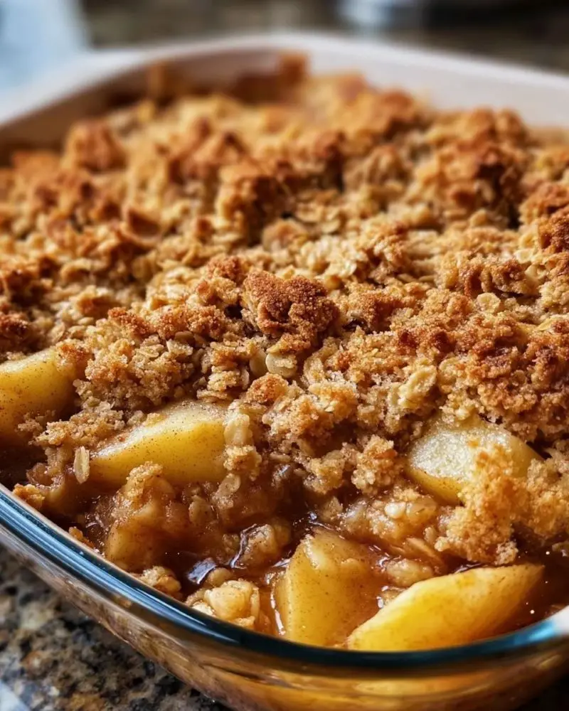 Old Fashioned Apple Crisp