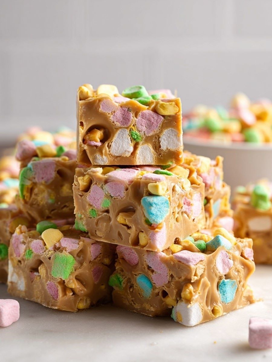 Peanut Butter Marshmallow Squares