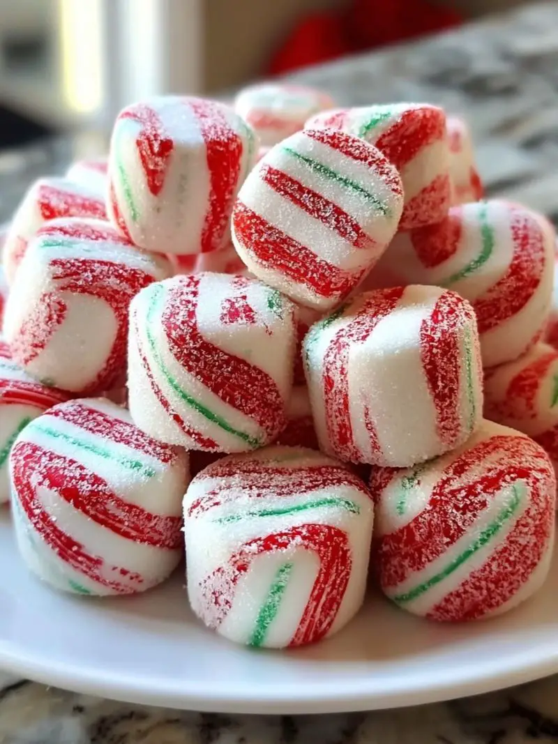 Soft Christmas Peppermints