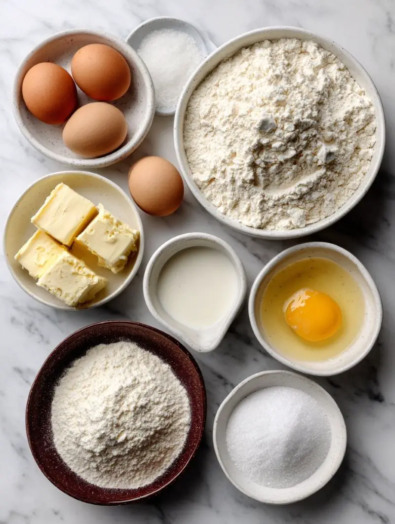 Soft and Chewy Sugar Cookies - Ingredients