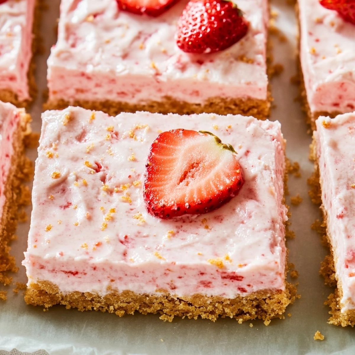 Strawberry Cheesecake Bars
