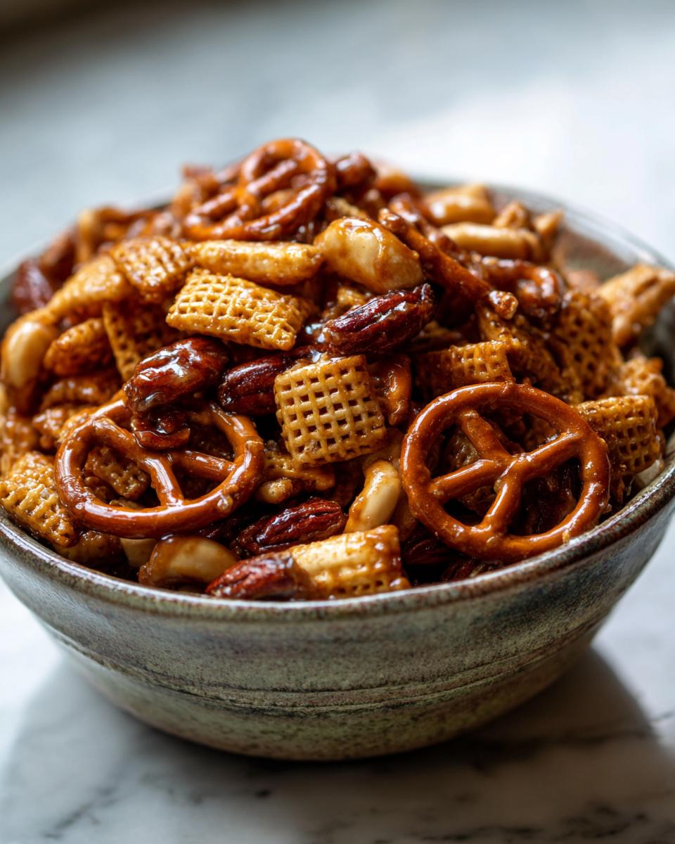 Toffee Chex Mix