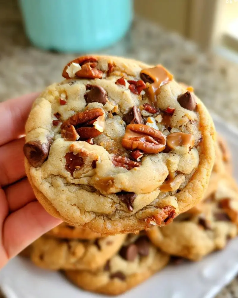 Turtle Pudding Cookies