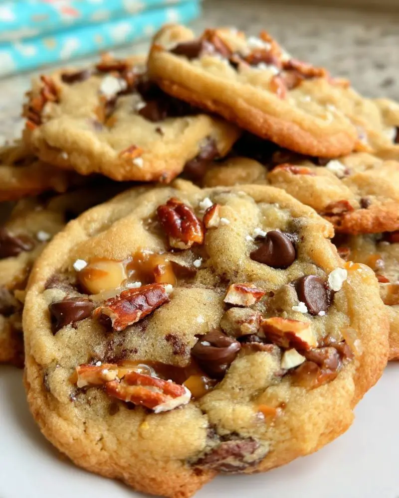Turtle Pudding Cookies