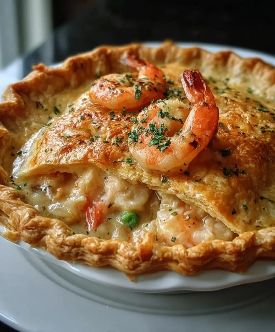 Cajun Seafood Pot Pie
