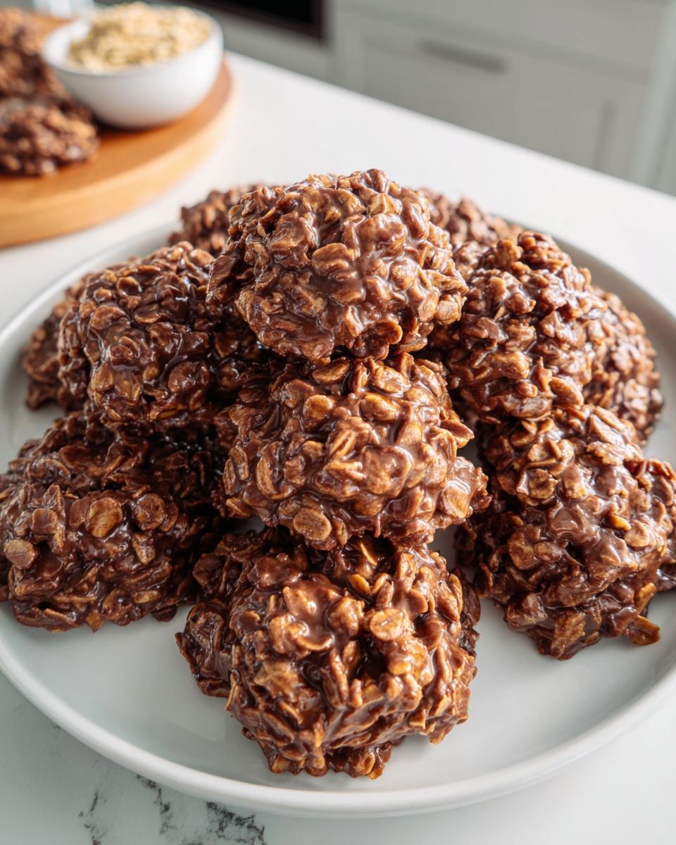 20 Minute No Bake Cookies - detail 1