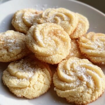 3-Ingredient Butter Cookies