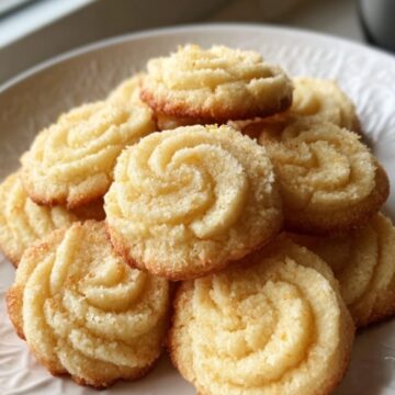 3-Ingredient Butter Cookies