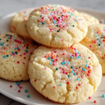 3-Ingredient Easy Sugar Cookies