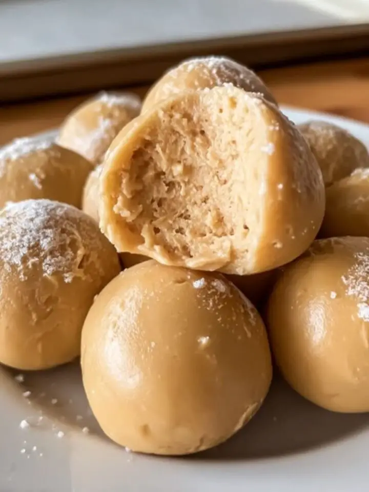 3-Ingredient Peanut Butter Balls