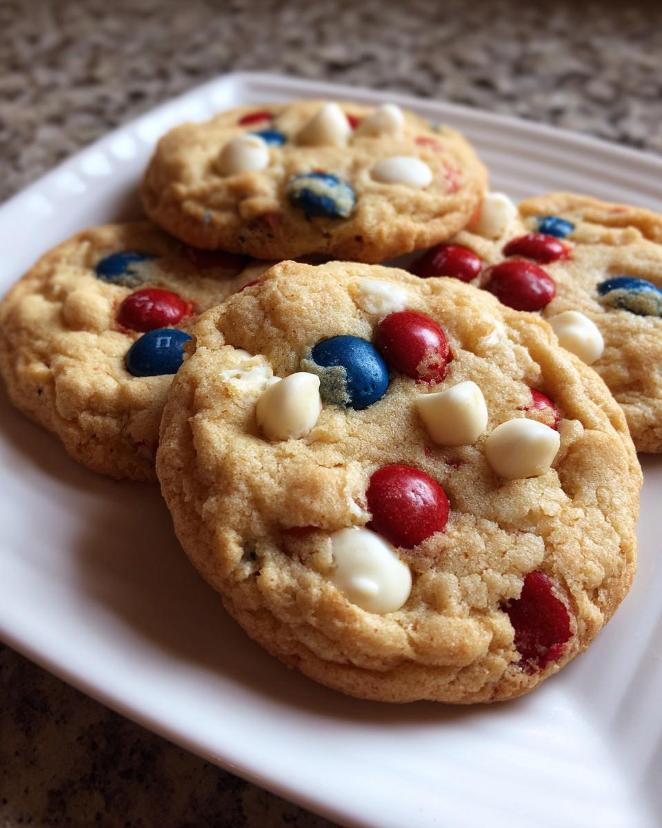 4Th of July Cookies with M&M'S - detail 1