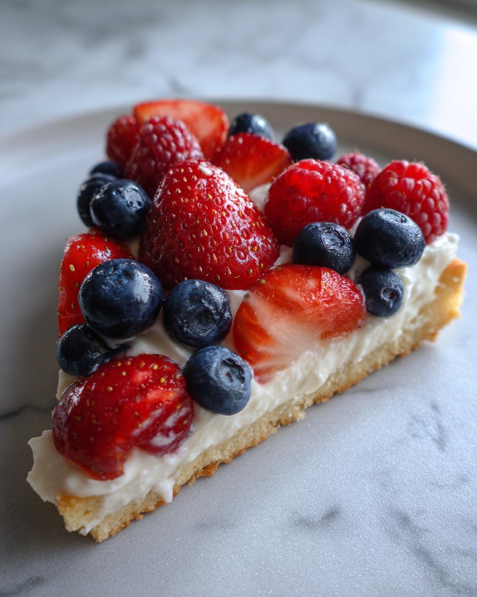 4Th of July Fruit Pizza - detail 3