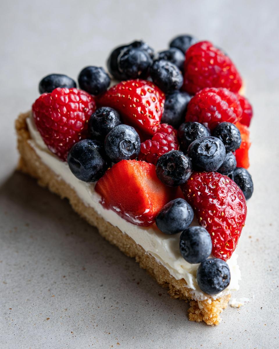 4Th of July Fruit Pizza - detail 4