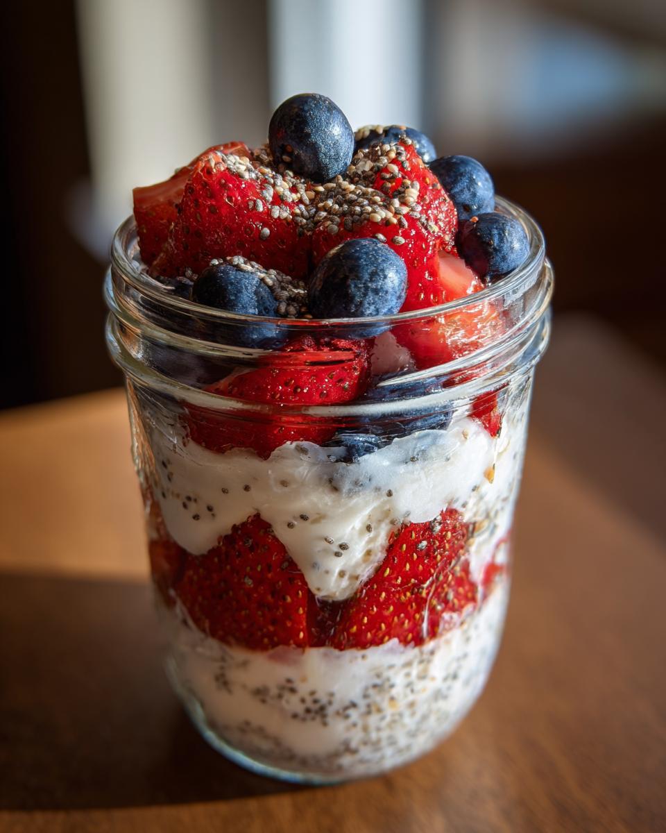 4Th of July Protein Parfaits - detail 2