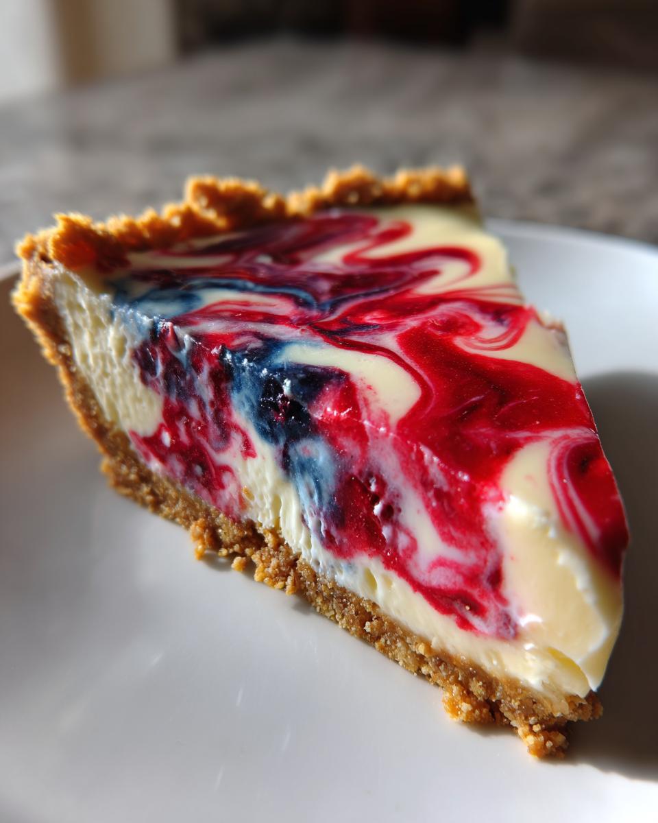 4Th of July Swirl Pie - detail 1