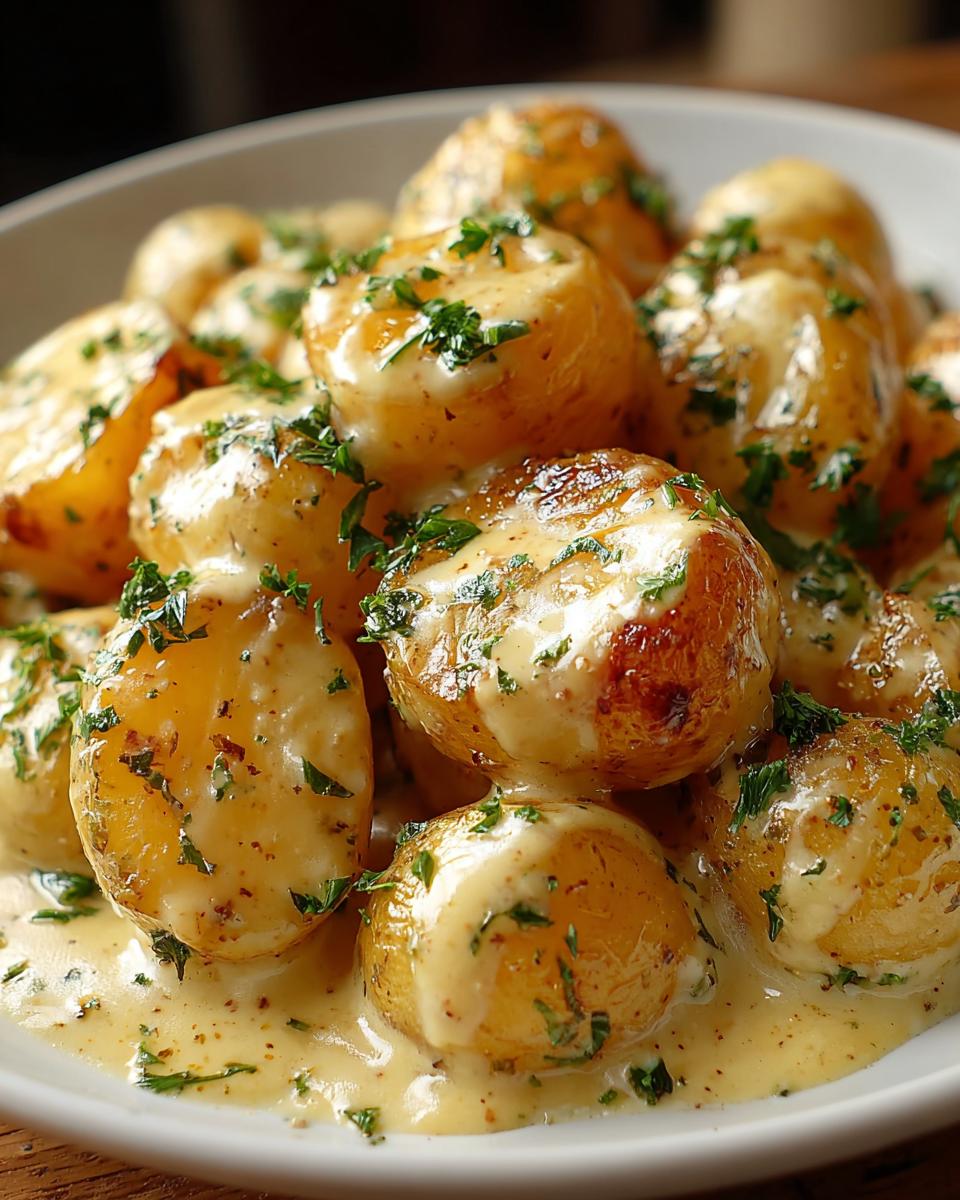 5-Ingredient Creamy Garlic Potatoes - detail 1